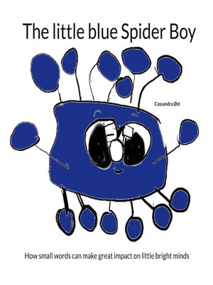 cover image of The little blue Spider Boy